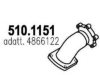 IVECO 4866122 Exhaust Pipe